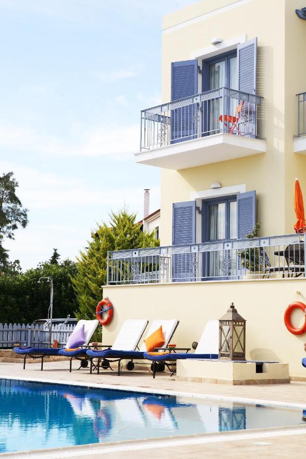 Fistikies Holiday Apartments Aegina ภายนอก รูปภาพ